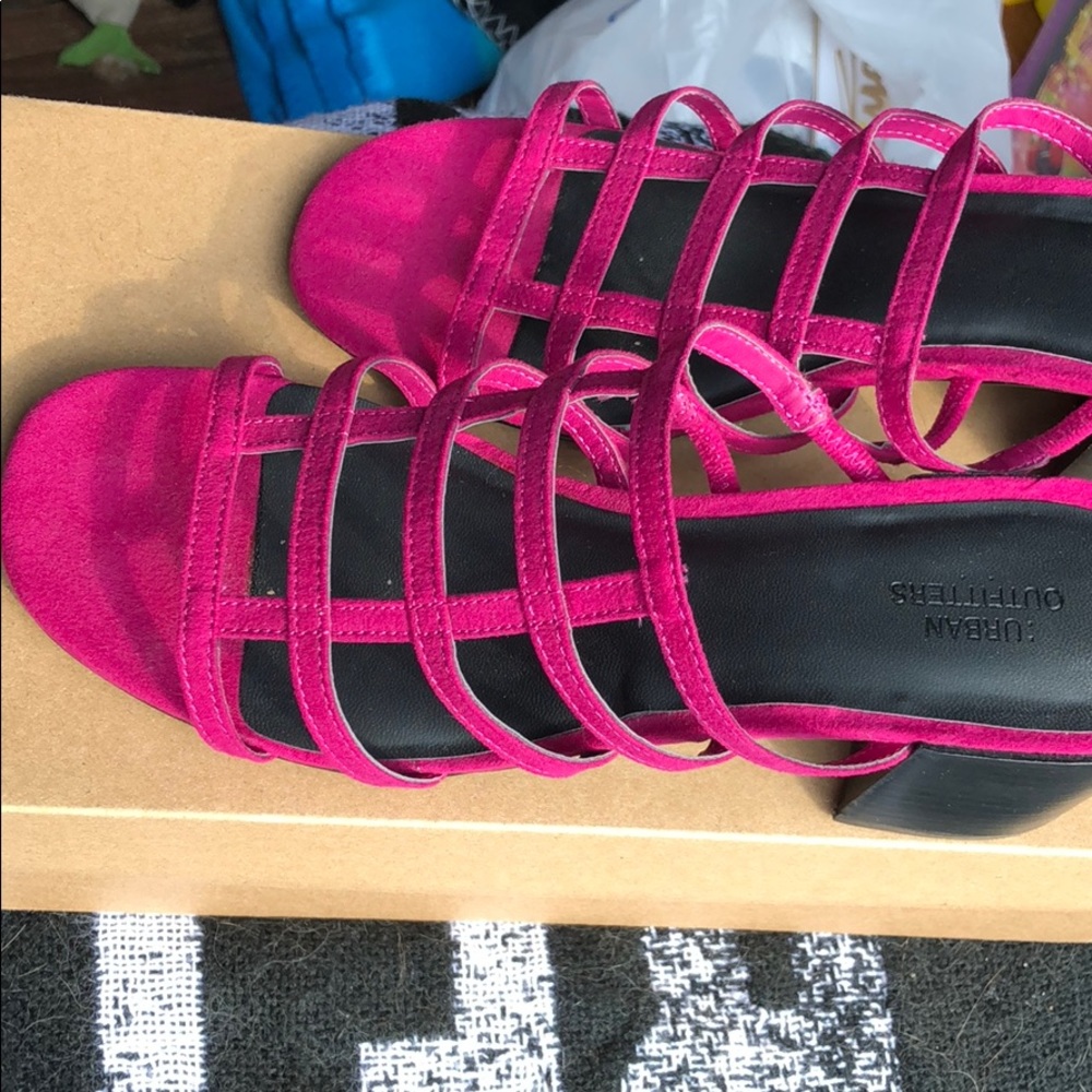 Magenta Sandals